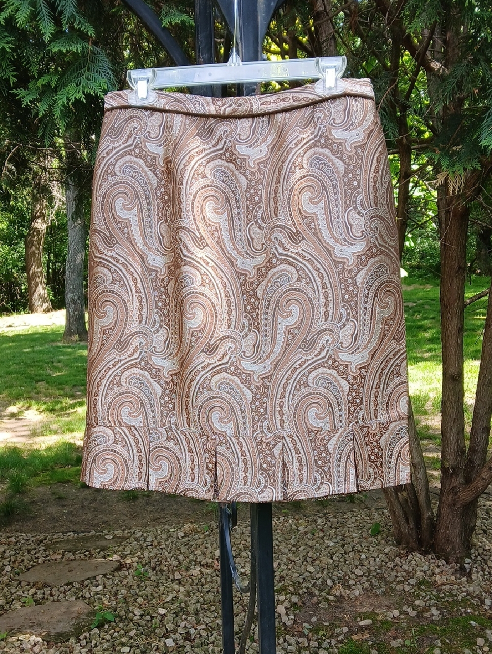 Limited jacquard pencil skirt Sz 10